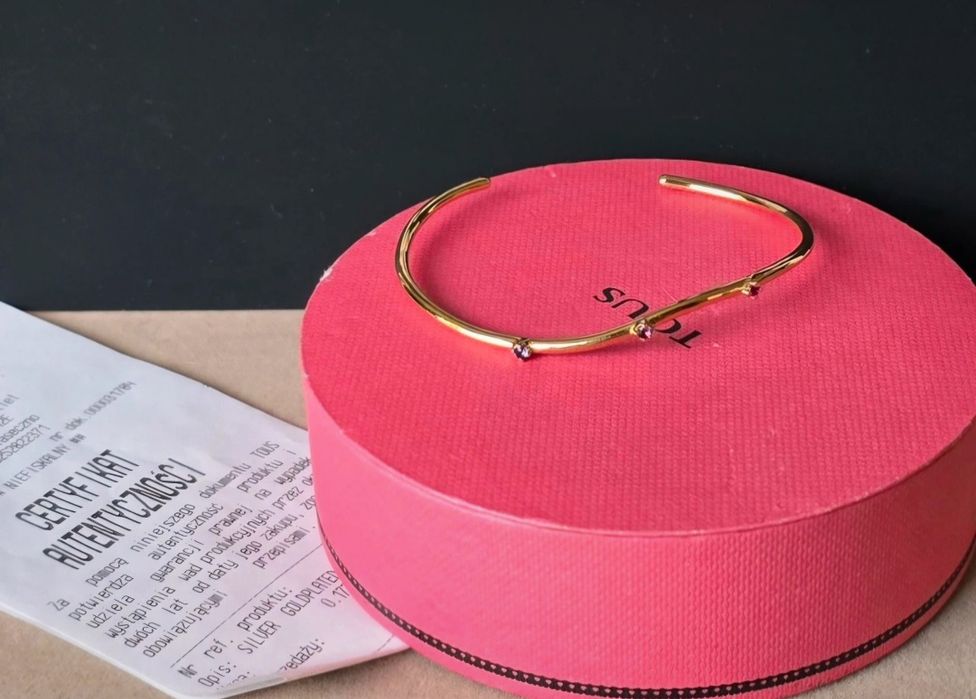 Tous bransoletka Magic z ametystem iolitem rubinem