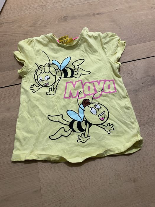 Koszulka zolta bawelniana