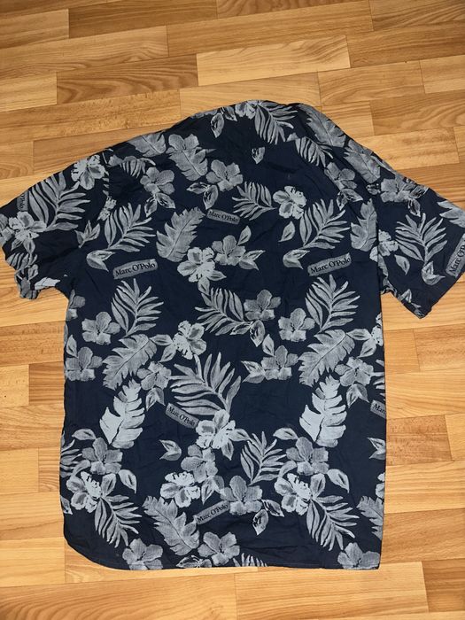 Чоловіча літня сорочка Marc O'Polo (XL) з квітковим принтом