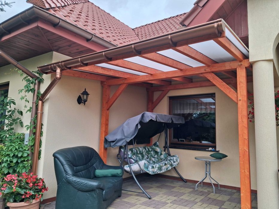 Altany, wiaty, zadaszenia - kompletne