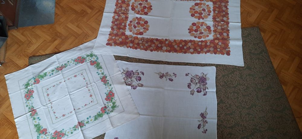 Bieżniki i obrusy lniane