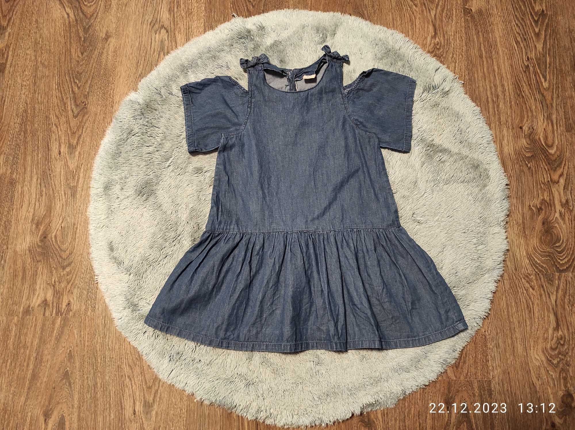 Фірмова,джинсова сукня,туніка,плаття для дівчинки 6-7 р.-Kiki&koko