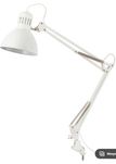 Lampa biurkowa, biały