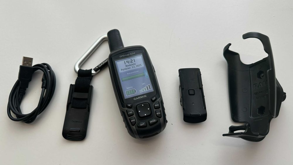 Garmin GPSmap 62st nawigacja turystyczna GPS