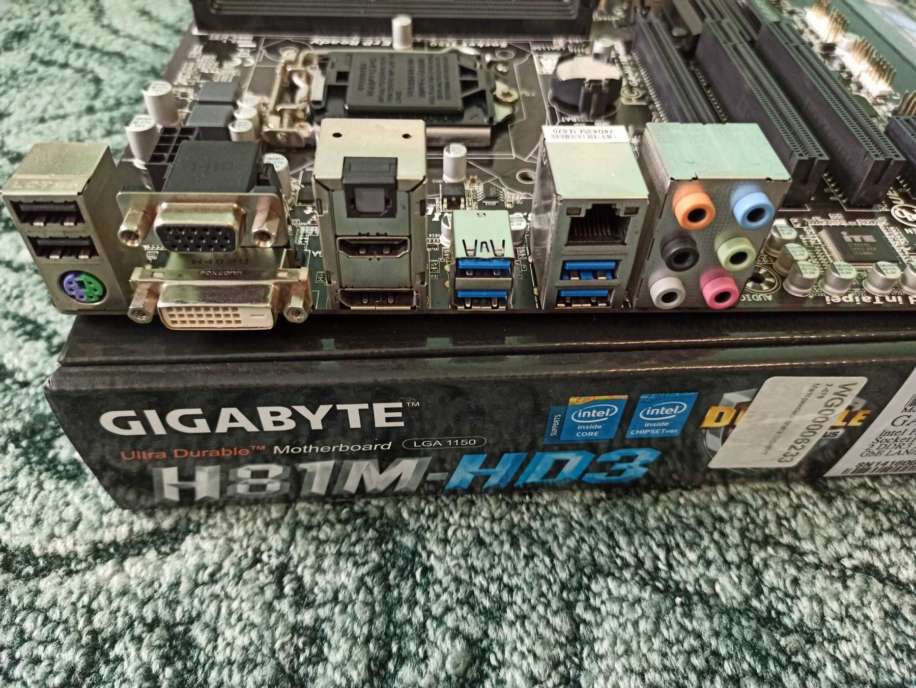 Gigabyte GA-H81M-HD3 s1150  (s1150, H81, DDR3)