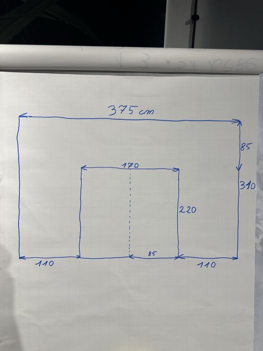 Ściana szklana z drzwiami LOFT Drzwi przesuwne