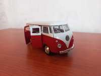 Mодель авто Volkswagen Microbus (1962) Welly