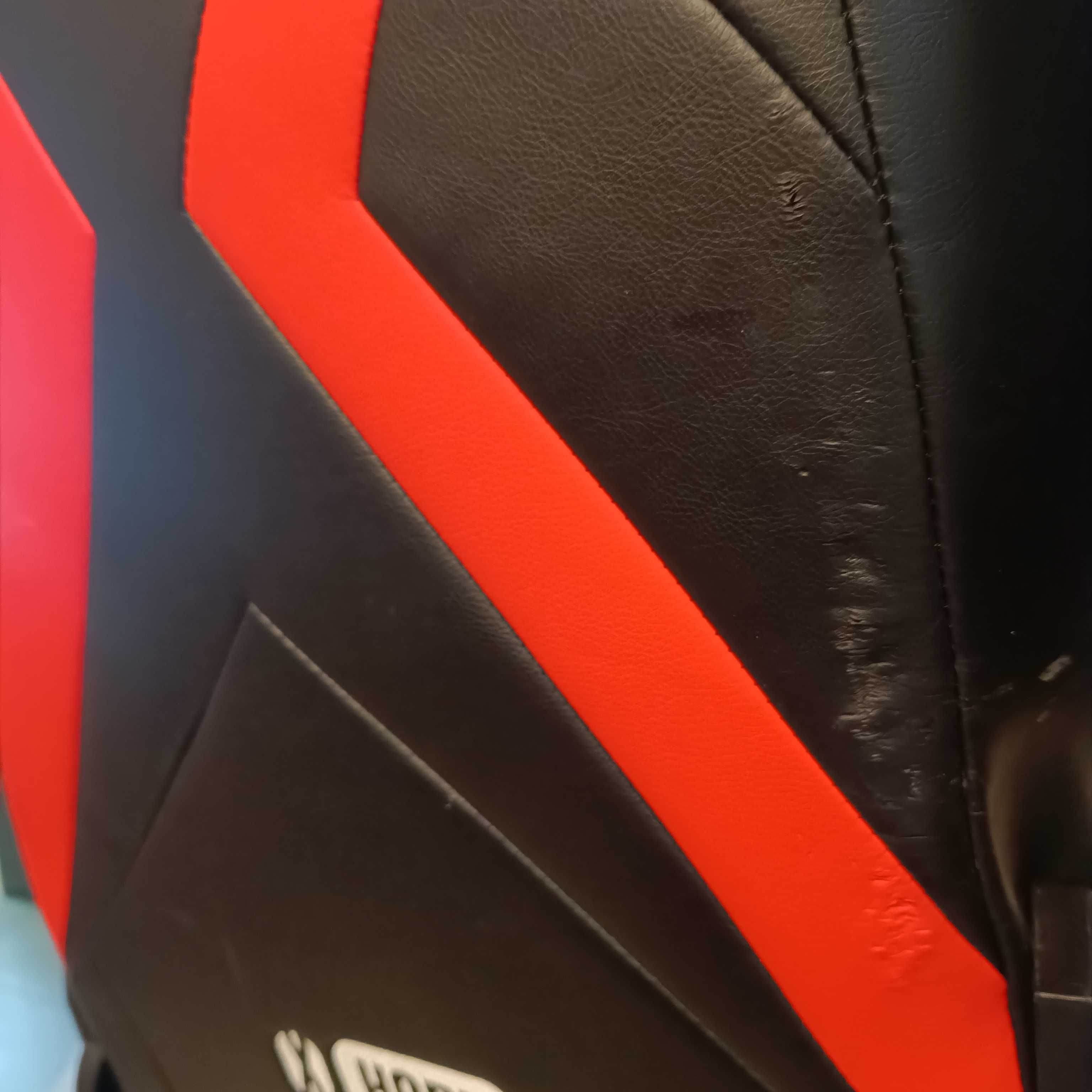 Fotel Diablo X-One Horn (L) Czarno-Czerwony