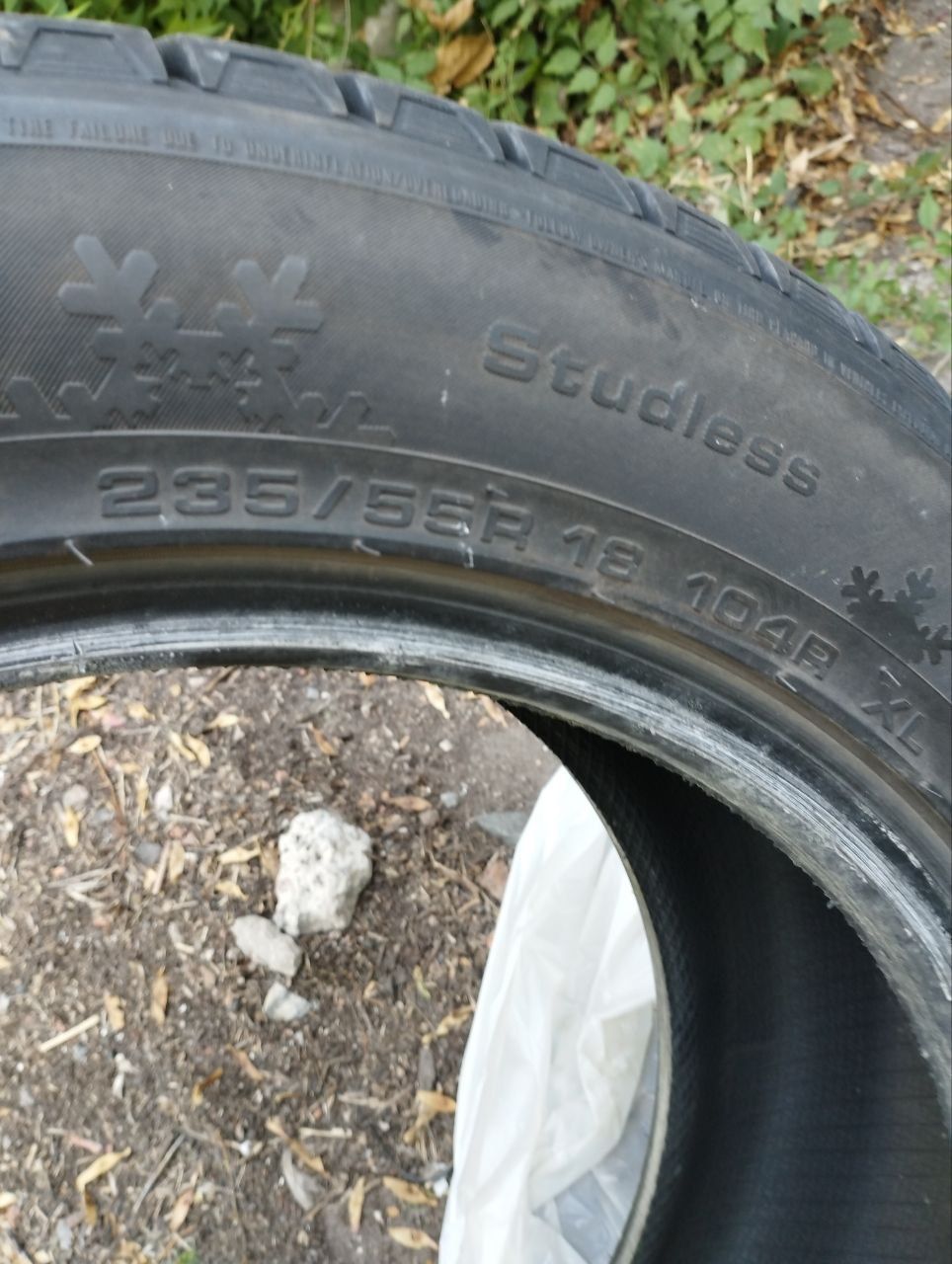 Зимняя резина Kumho 235/55 r18 эксплуатировалась