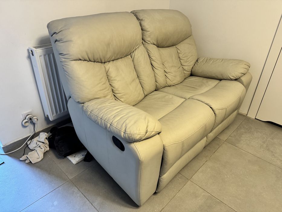 Sofa skórzana rozkladana