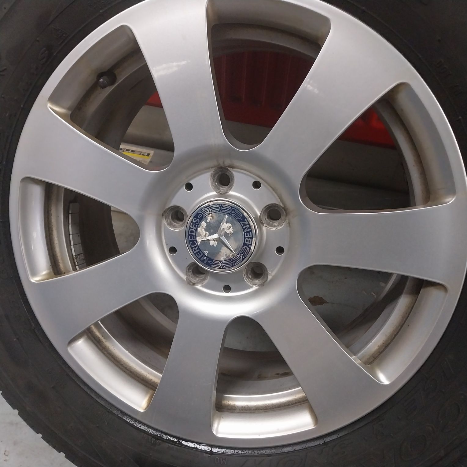 Oryginalne Felgi Aluminiowe MERCEDES GLK X204 R17 5x112 7.5J ET 47.5