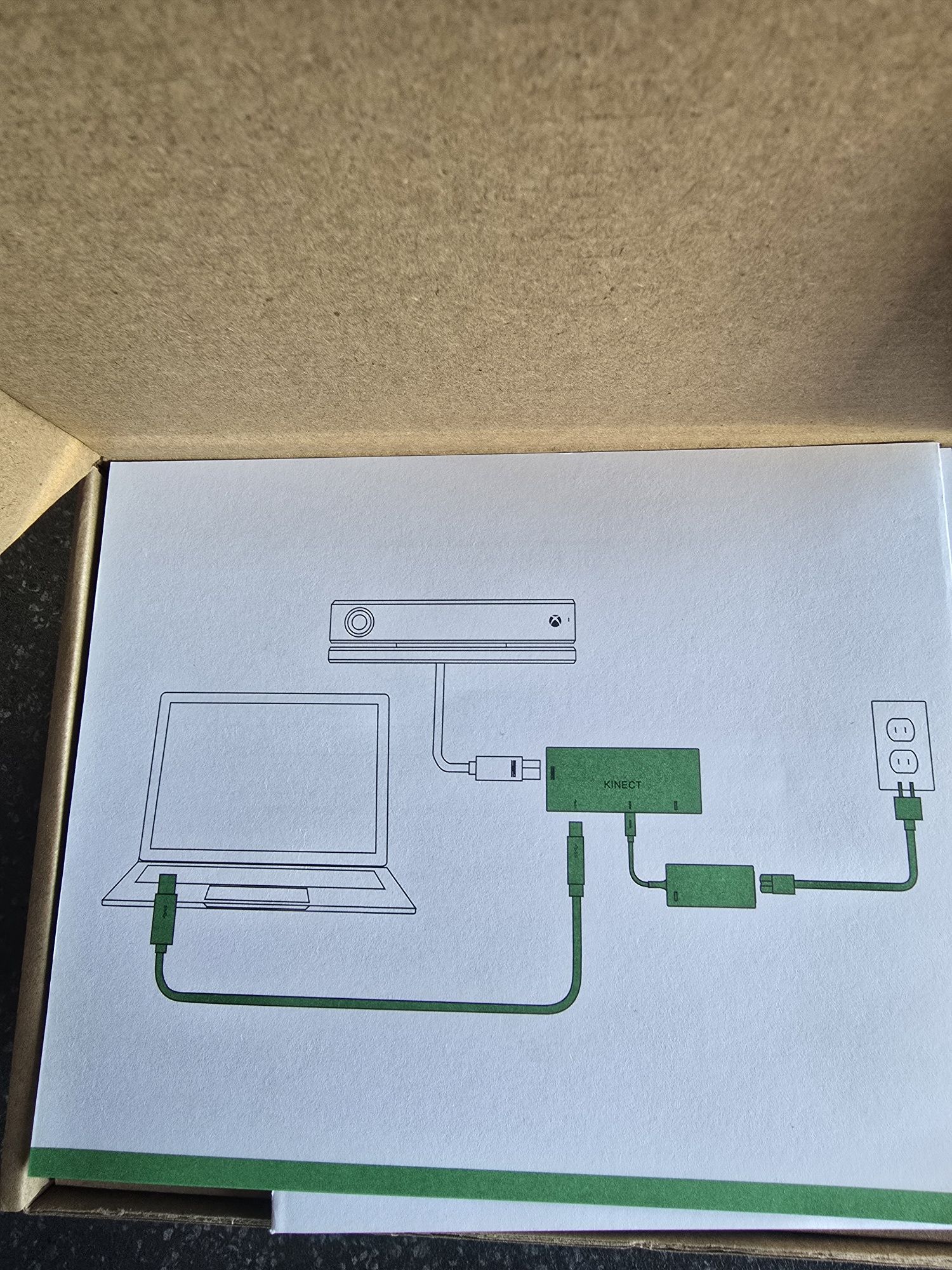 Kinekt, kinect xbox one s, x z adapterem.