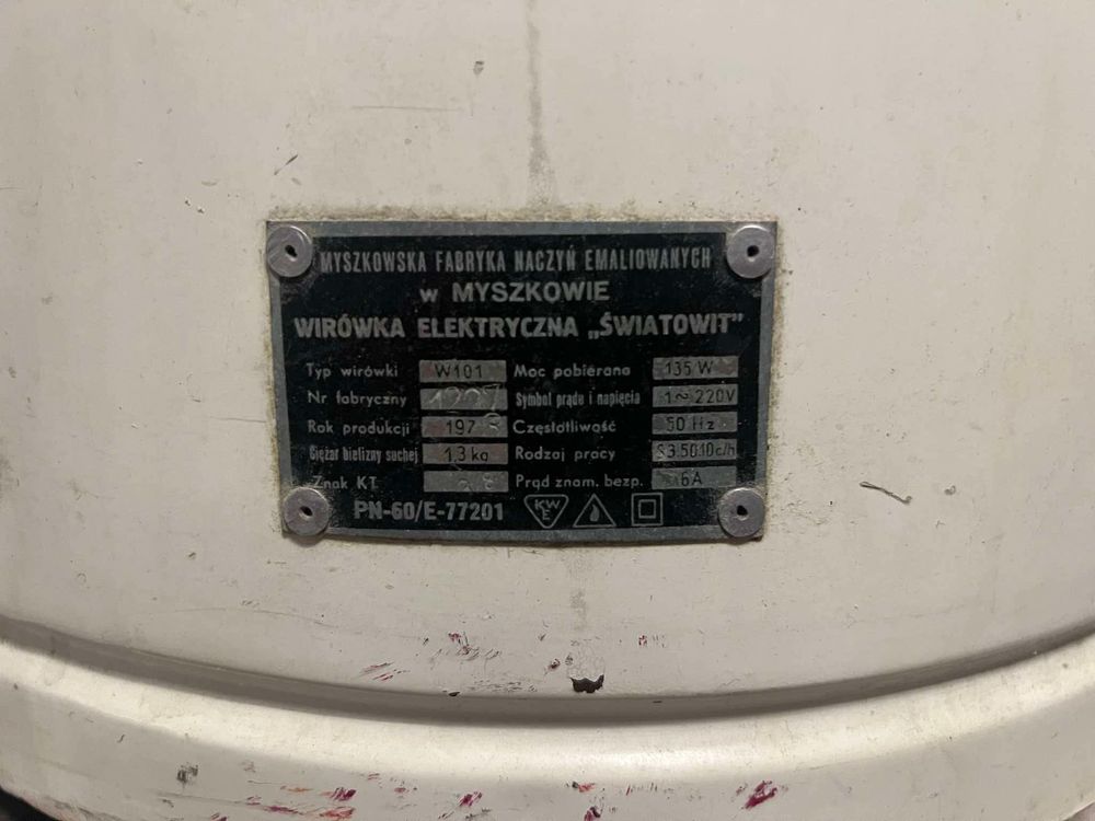 Wirówka elektryczna Światowid