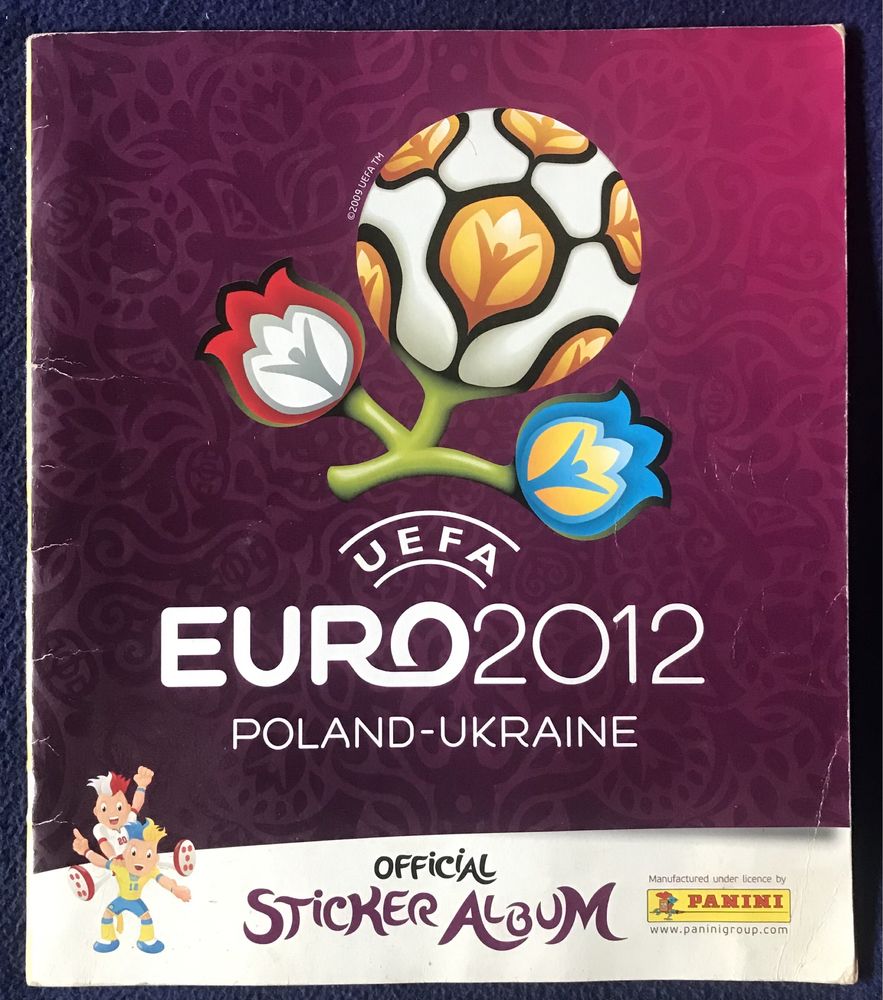 Caderneta Euro 2012 Completa