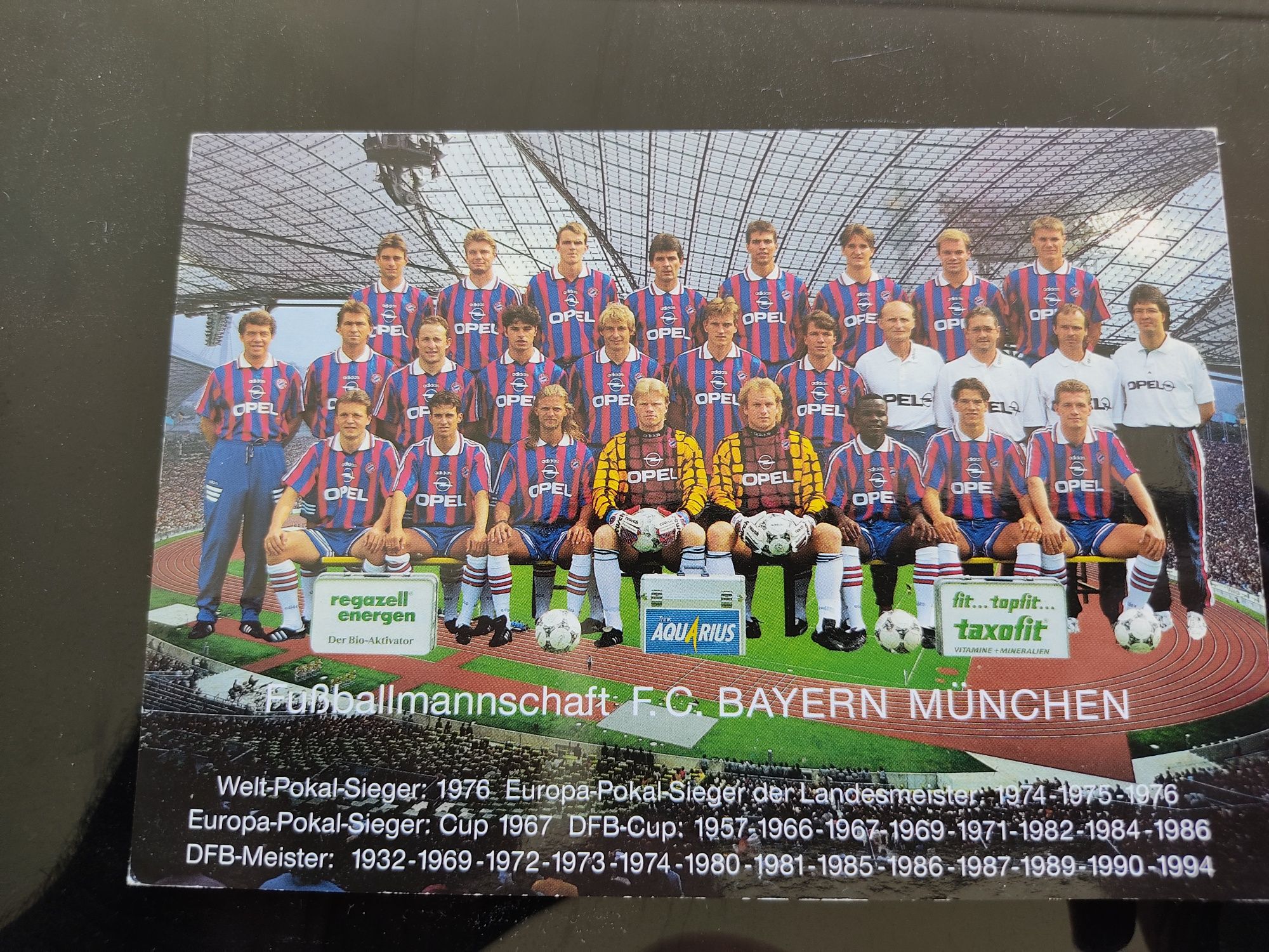 Postal do Bayern Munique 1995 e 1996