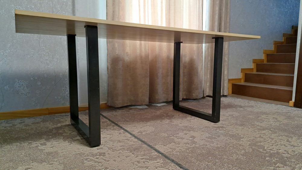 Обідній кухонний стіл лофт 180×80 см.