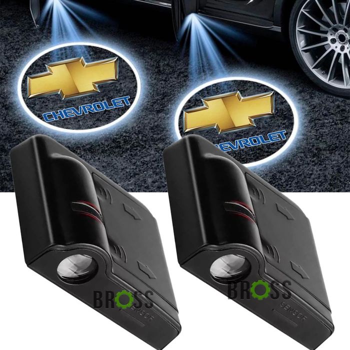 LED проекция подсветка лого для дверей BMW универсальный комплект 2шт