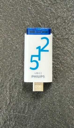 Philips Pendrive USB 3.2 512GB Click Series Gen 1 USB-C