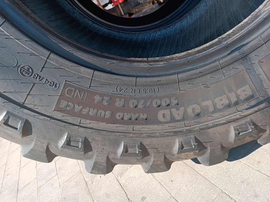 500/70R24 Michelin Bibload Hard Surface  19.5LR24