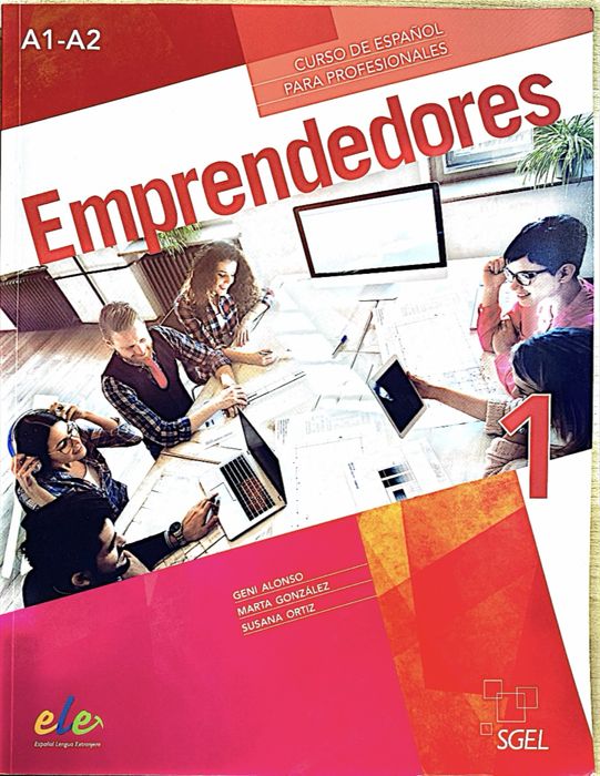 Książka Emprendedores A1-A2
