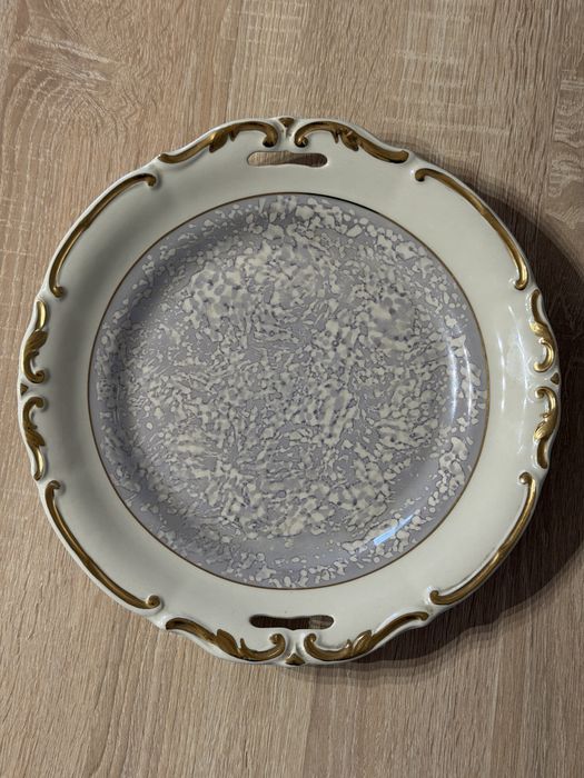 Talerz porcelanowy „PT” – Porzellanfabrik Tiefenfurt / Tułowice