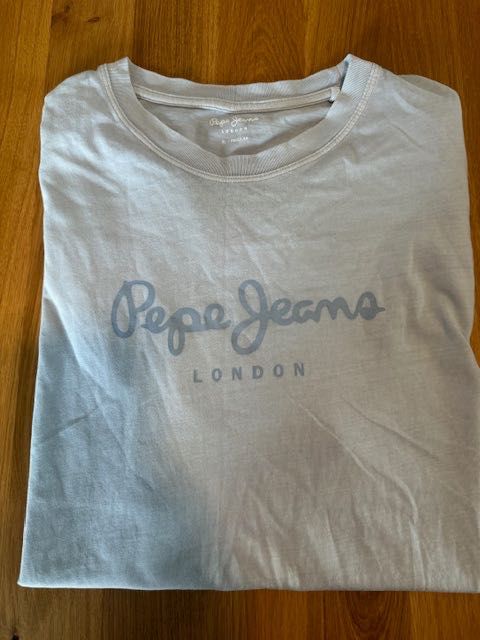 Koszulka t-shirt Pepe Jeans XL niebieska regular