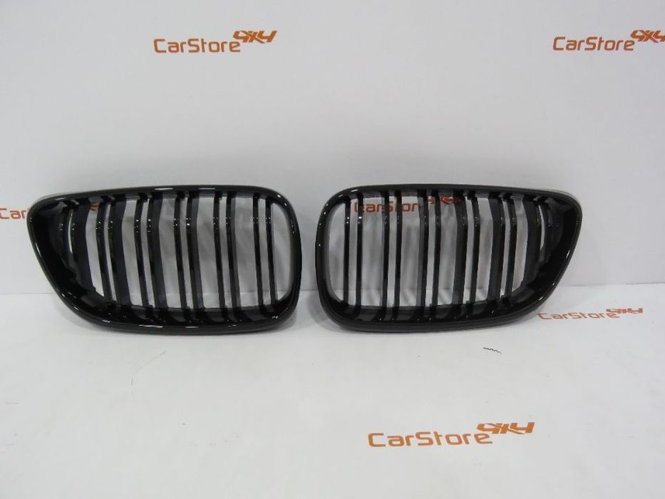 Grelhas Bmw F22 + Duplas Preto Brilhante