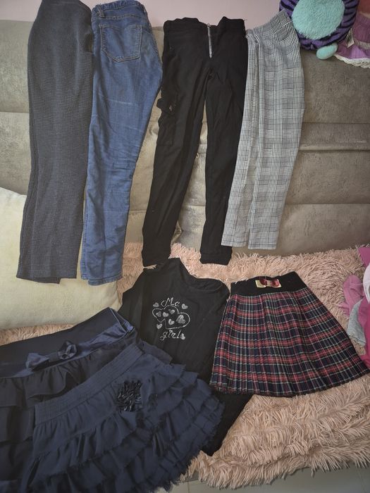 Великий пакет одягу на дiвчинку 6-7рокiв