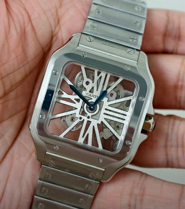 Cartier santos skeleton