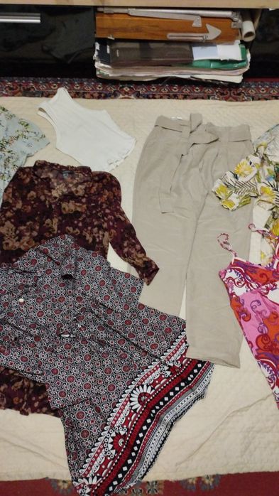 Огромный пакет одежды весна, лето, зима, осень. На девушку Размер S