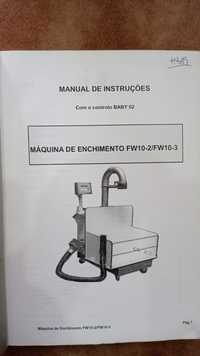 Máquina de enchimento de almofadas