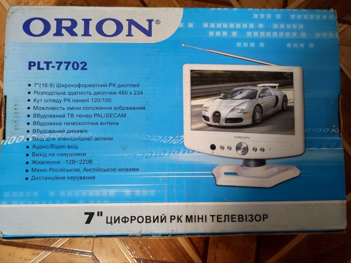 Продам телевизор в машину Orion PLT-7701