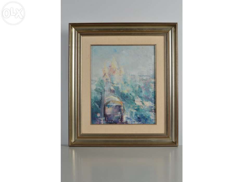 Pintura a óleo em tela