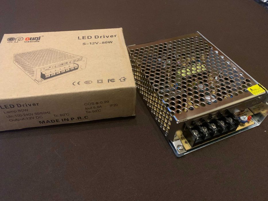 Блок питания Led Driver S-12V-80W