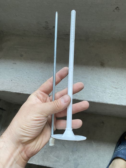 Фасадний дюбель 10 / 260 300 шт для пінопласта, мінвати