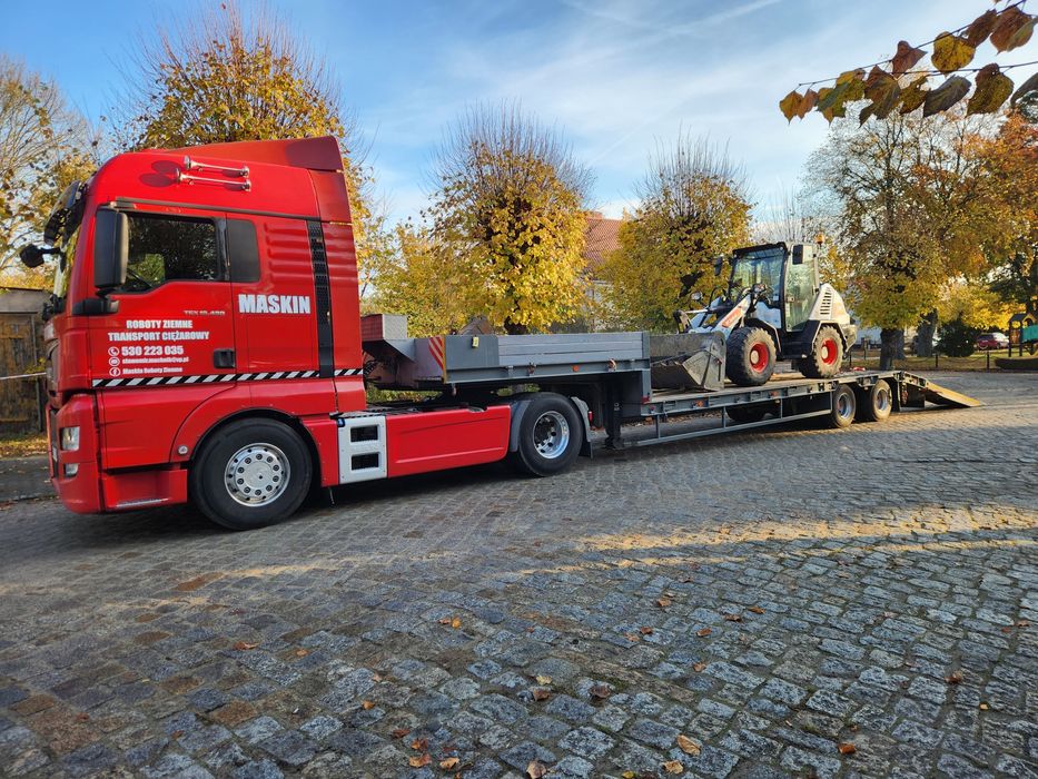 Transport ciężarowy niskopodwozie, pomoc drogowa, laweta, wywrotka