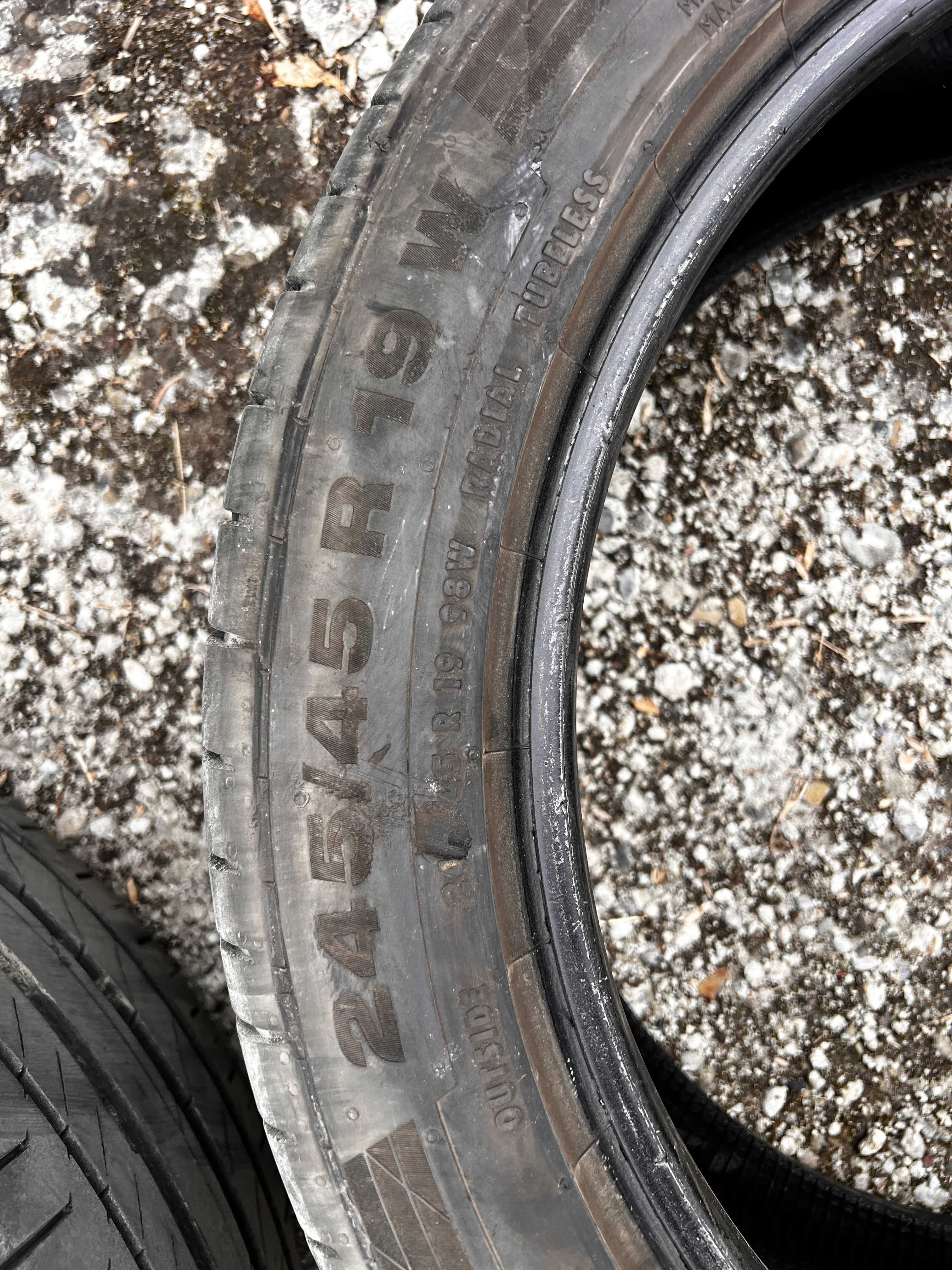 Opony  245/45/19 continental contisportcontact 5 2szt