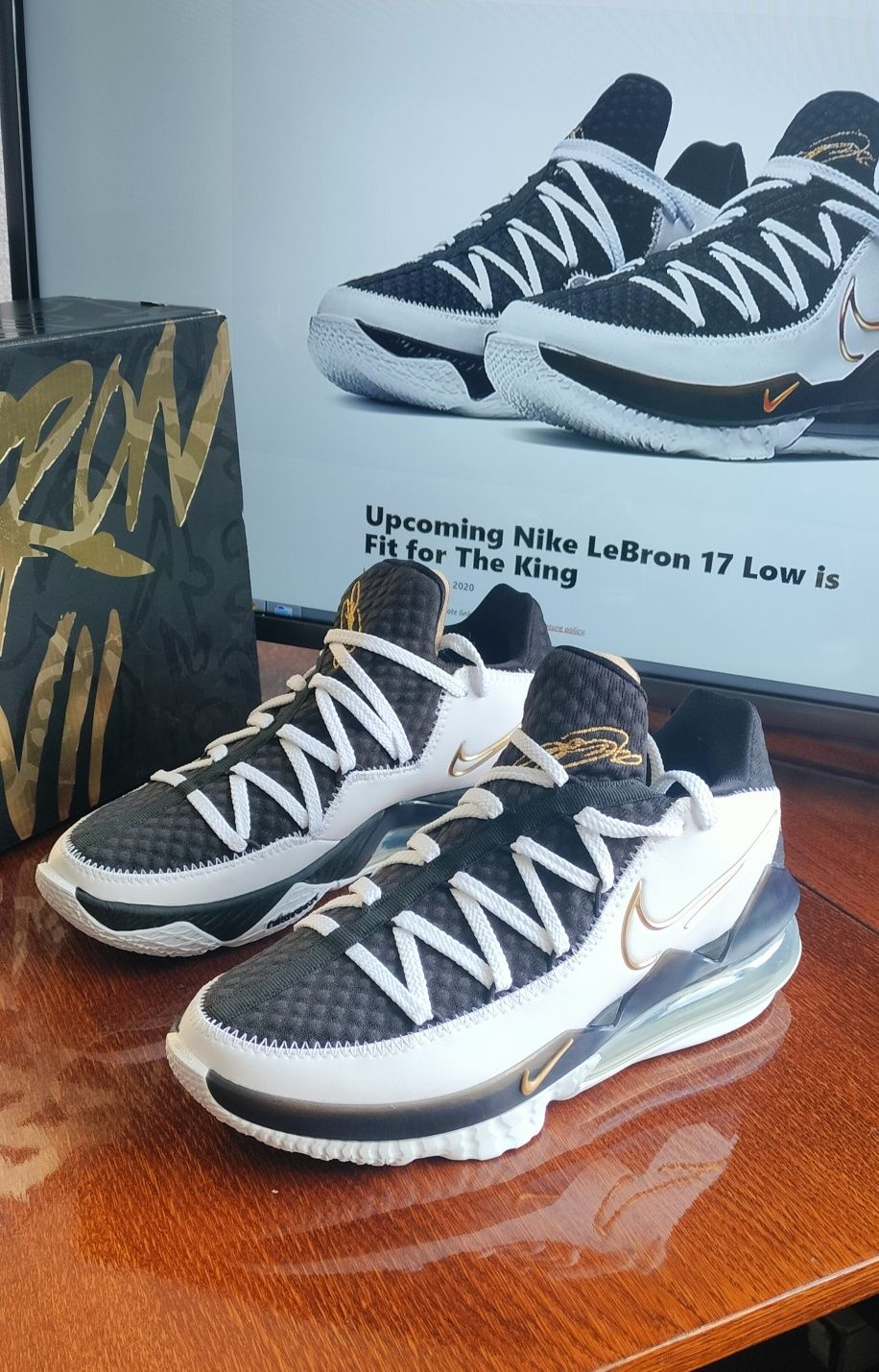 Кроссовки Nike Lebron 17 Low EP CD 5006-101