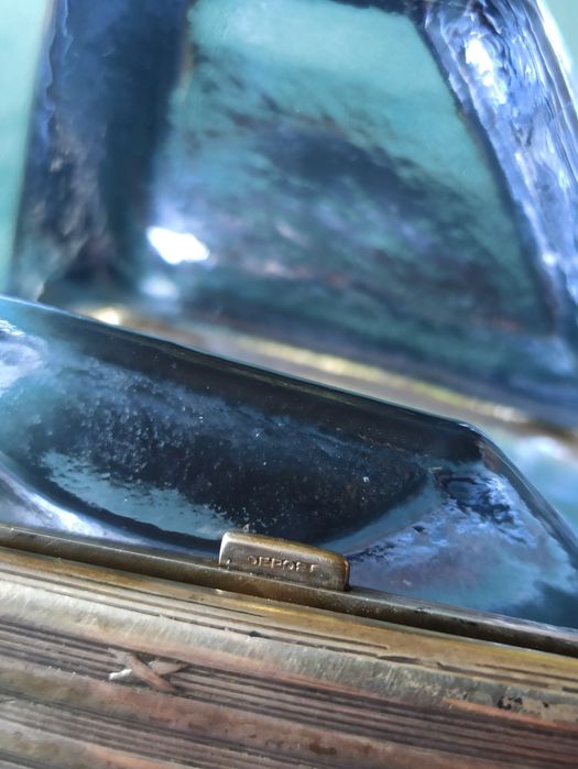 Srebrna papierośnica. Sygnowana. PrzełomXIX/XXw