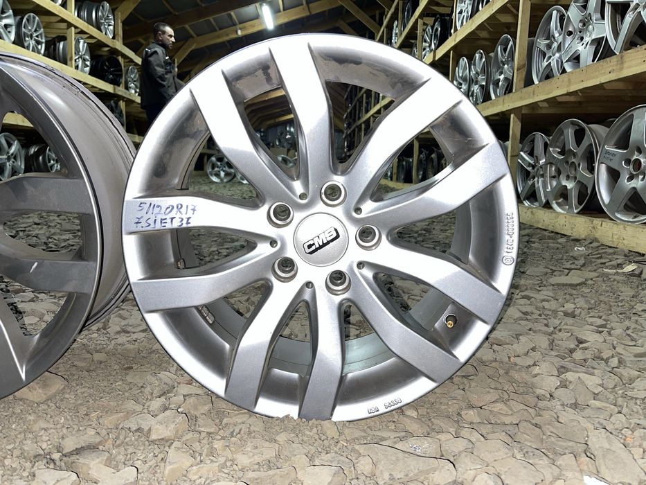 Диски німецькі CMS 5/120 R17 7.5J ET37 BMW T5 T6 VIVARO 4шт