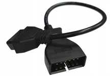 Adapter kabel 12 PIN dla GM Daewoo OBD2 Matiz Lanos