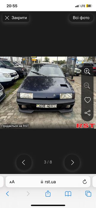 Ситроен ВХ 19 86г