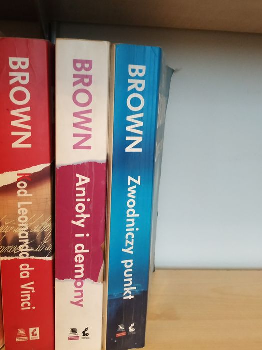 Dan Brown pakiet trzech książek
