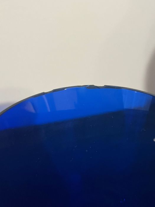 Kolorowe szklo, kieliszki PRL.