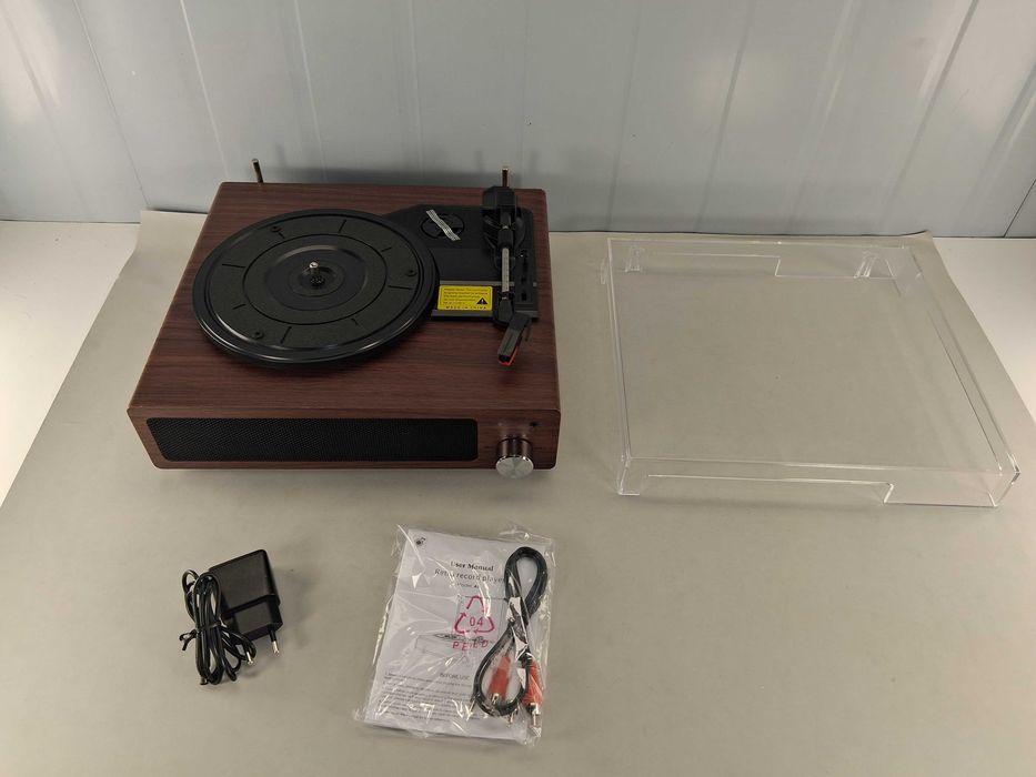 C253 Odtwarzacz A6 Retro Music System z USB i Głośnikami Styl Vintage