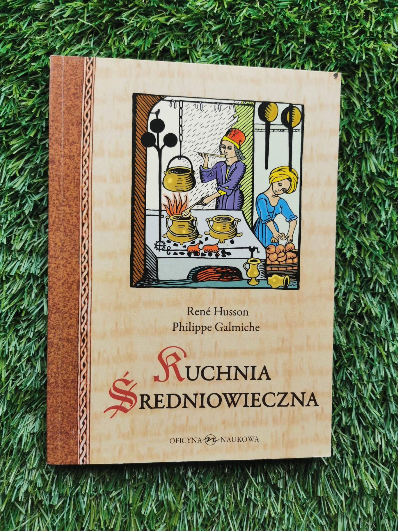 Kuchnia średniowieczna książka René Husson Philippe Galmiche