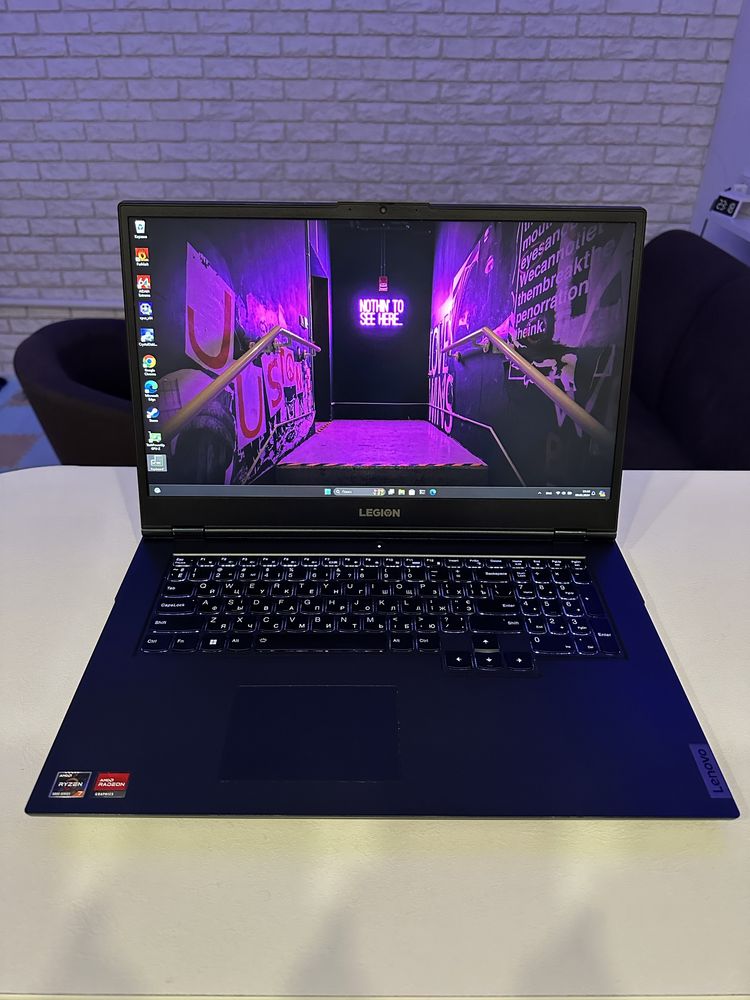 LENOVO LEGION 5 17.3 144Hz RYZEN 5800H Nvidia RTX3060 DDR4 16GB SSD1TB