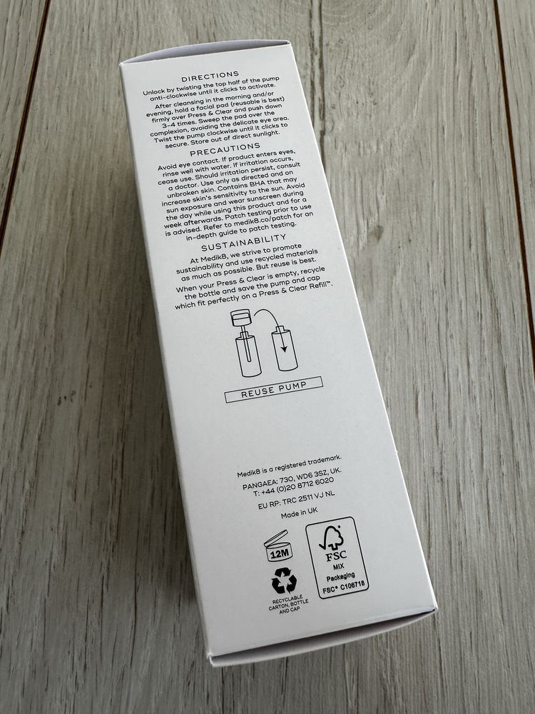 Тонік Medik8 PRESS & CLEAR