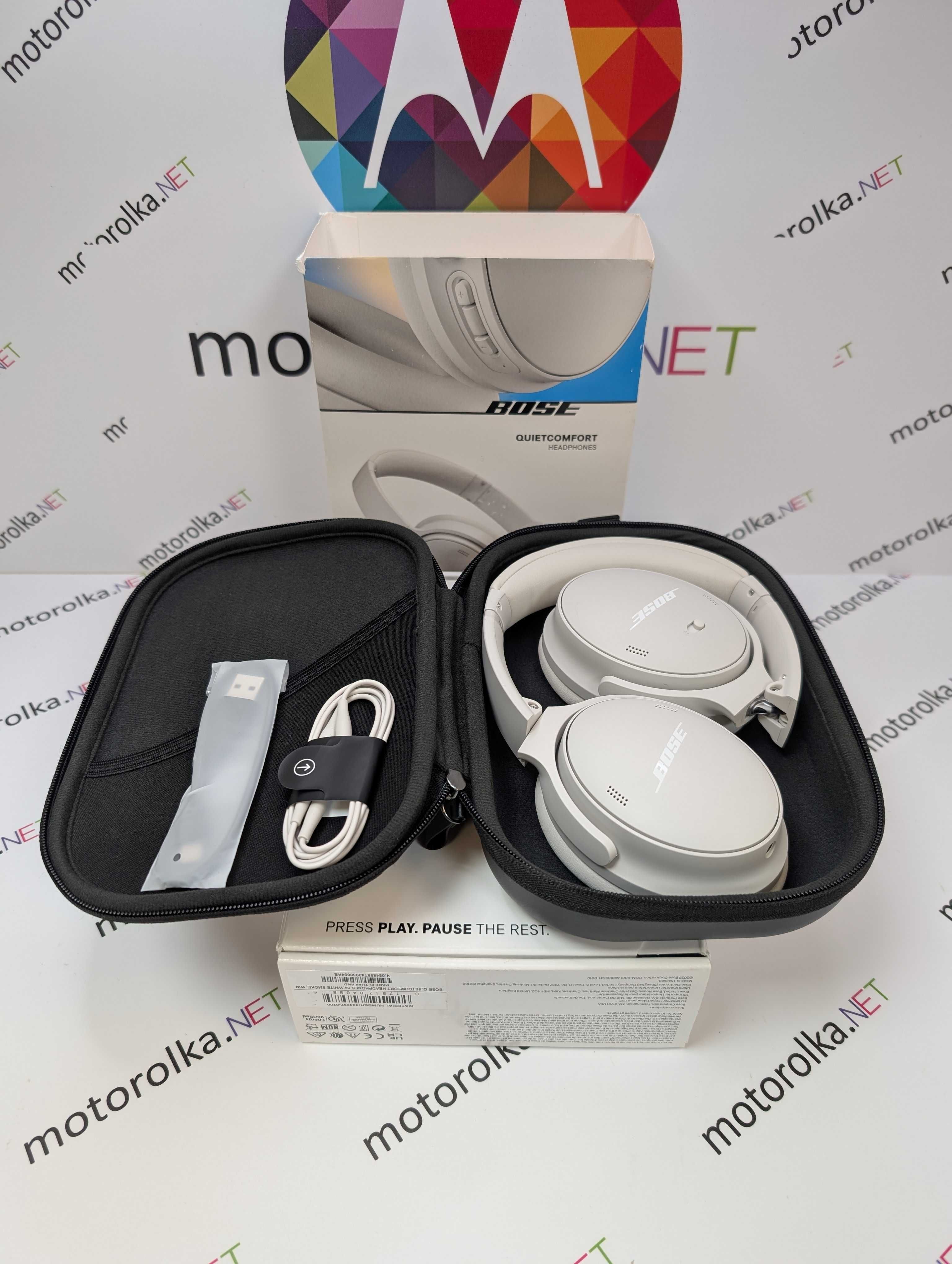 Наушники Bose QuietComfort White Smoke Нові Motorolkanet