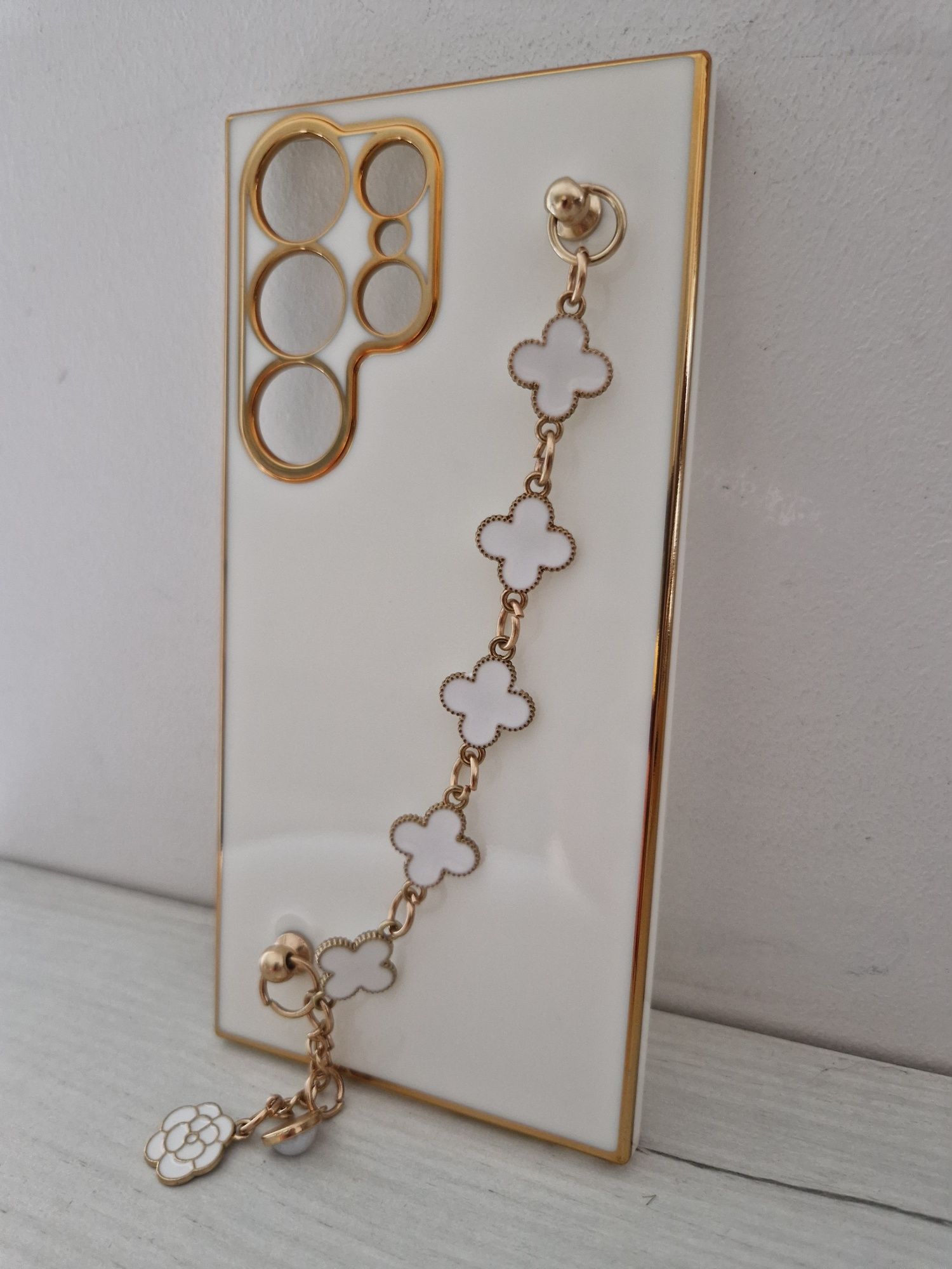 Trend Case do Samsung Galaxy S23 Ultra wzór 3 biały